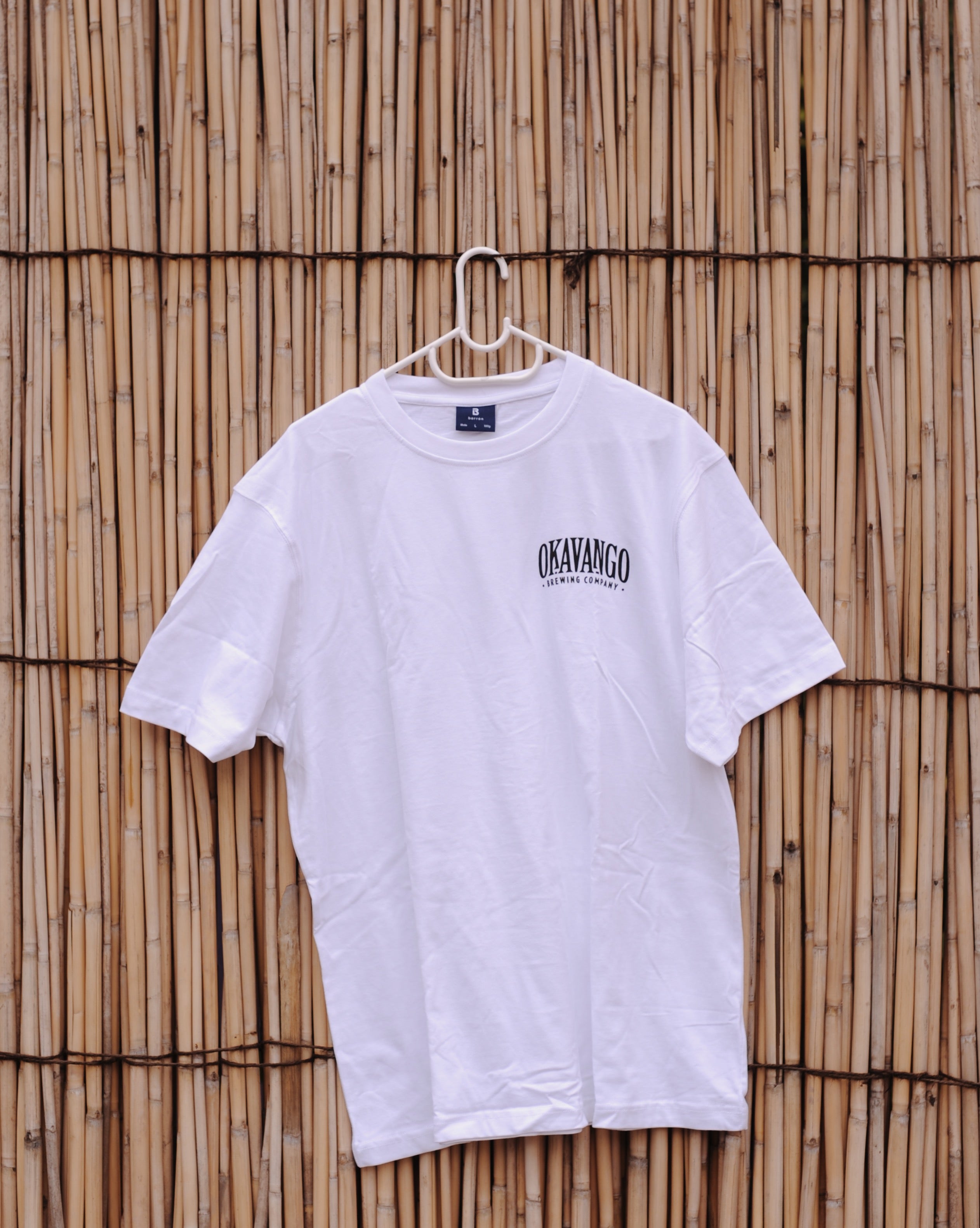 OKAVANGO BEER Unisex Tshirt - White Bookmark